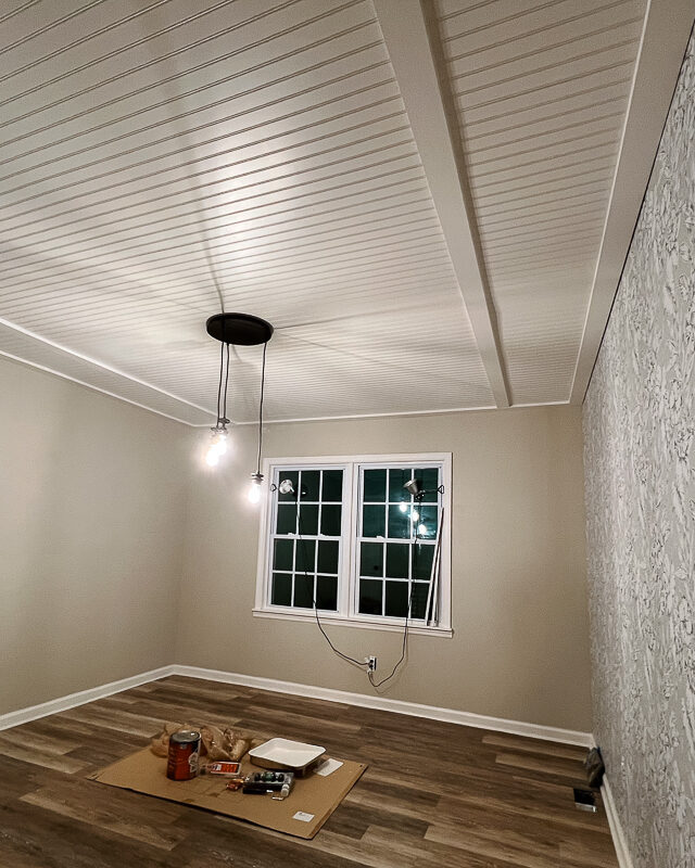 Beadboard Ceiling — Handy Human project