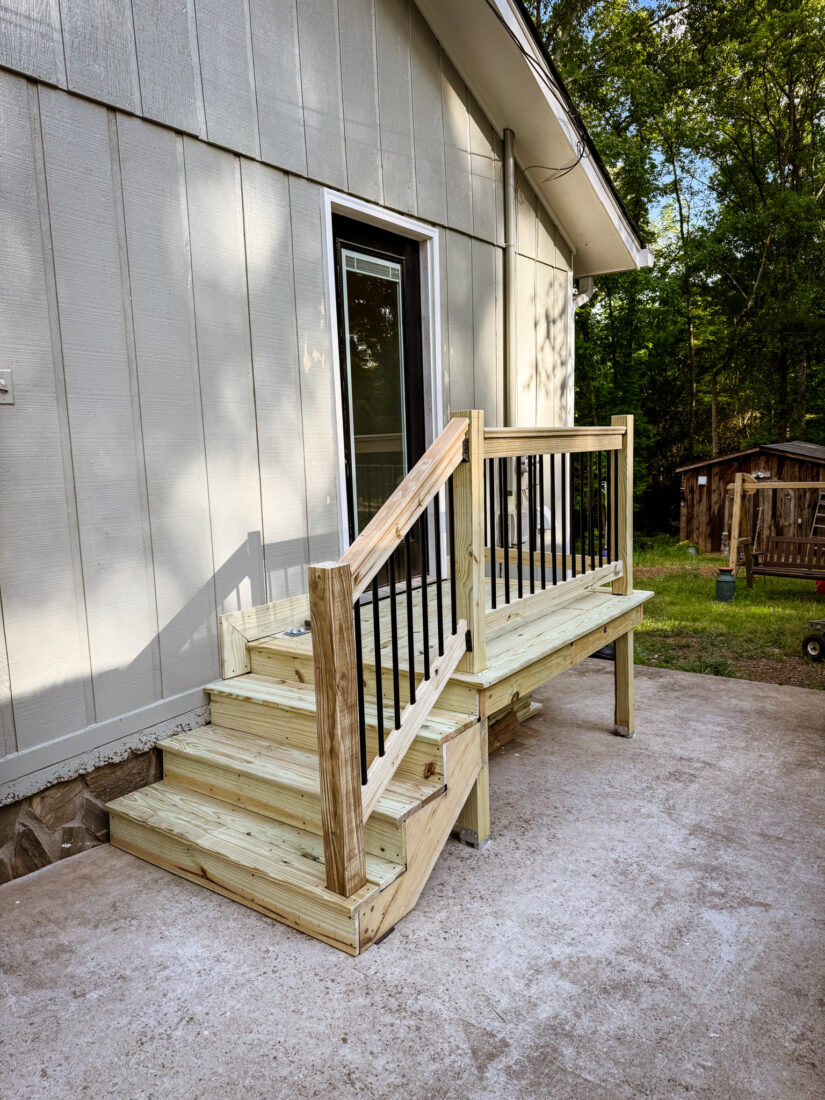 Small Deck Build — Handy Human project